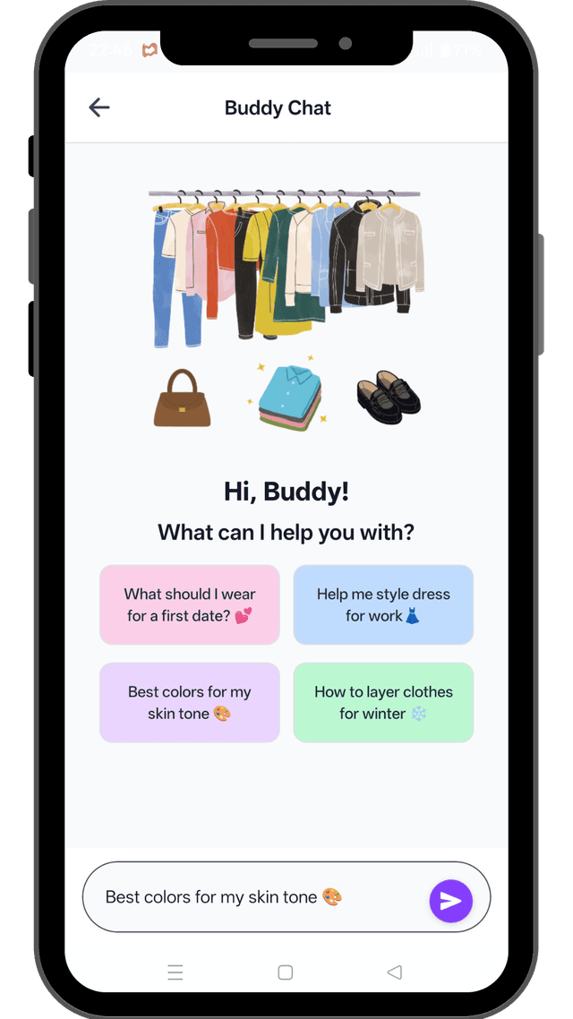 Buddy Chat - Your Personal Fashion Guru