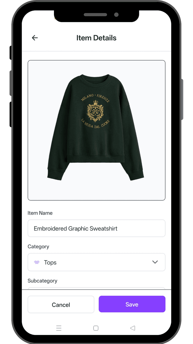 Step 01: Photograph Your Clothes